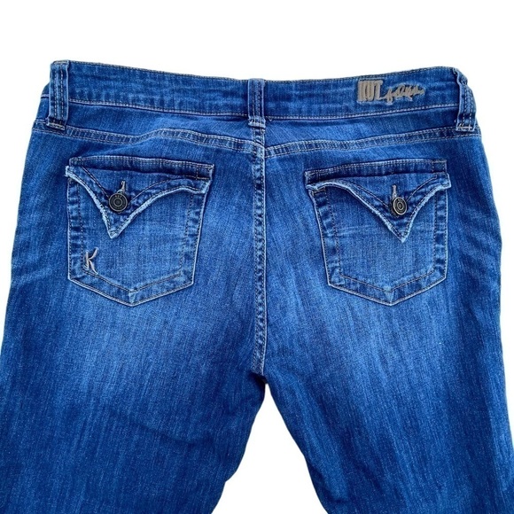 KUT FROM THE KLOTH  JEANS SIZE 8   SKINNY BOYFRIEND BLUE - Picture 2 of 10